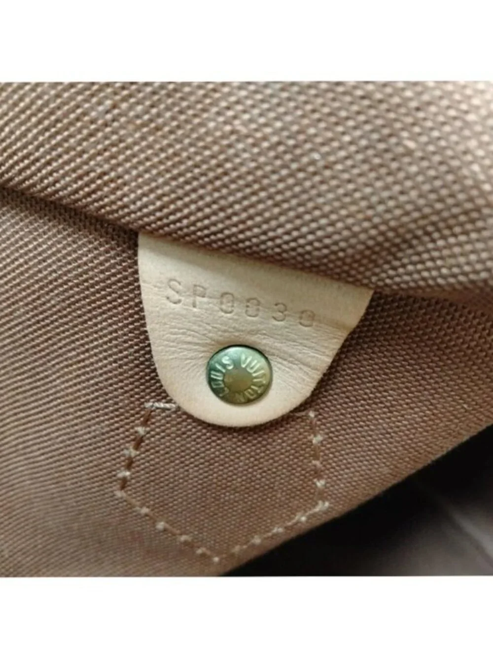 Authentic Louis Vuitton Speedy 35 Monogram Canvas Handbag